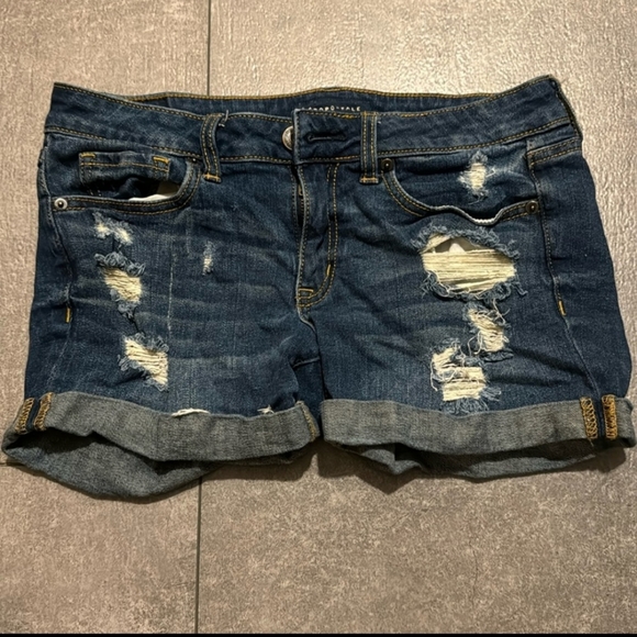 Aeropostale Pants - Aeropostale Denim shorts | Dark blue | Size: 4